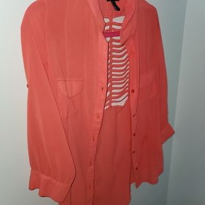 Sheer Blouse Cardigan strappy bondage back